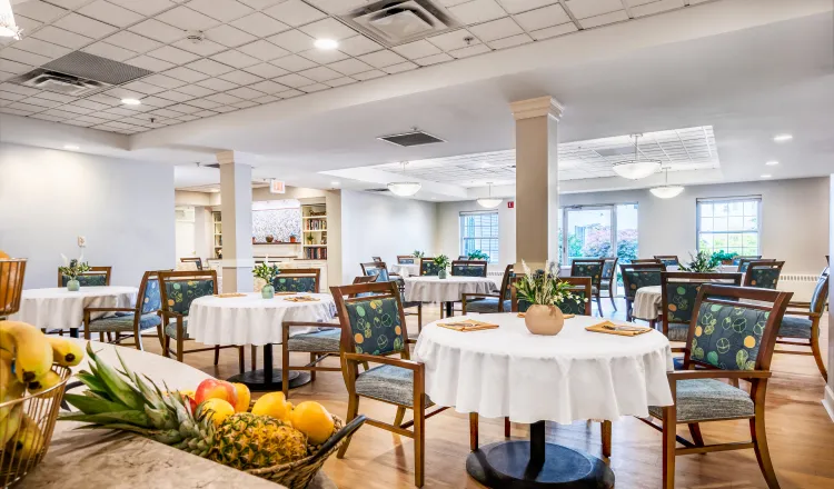 Kingsway Manor Memory Care Dining Room