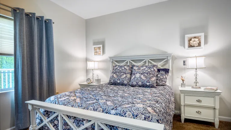 Bedroom at Kingsway Village Apartments