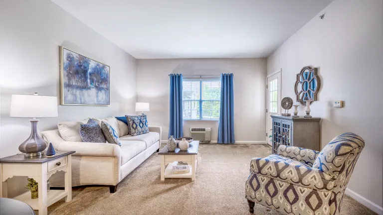 Livingroom at Kingsway Village Apartments