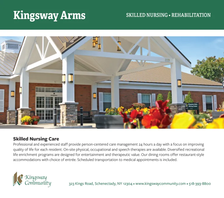 Cover thumbnail for the Kingsway Arms brochure. Text explaining the brochure can be seen on the cover, but is not legible at this size. 