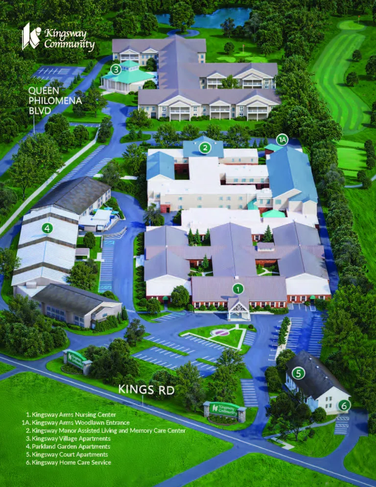 3d image of kingsway campus 2025